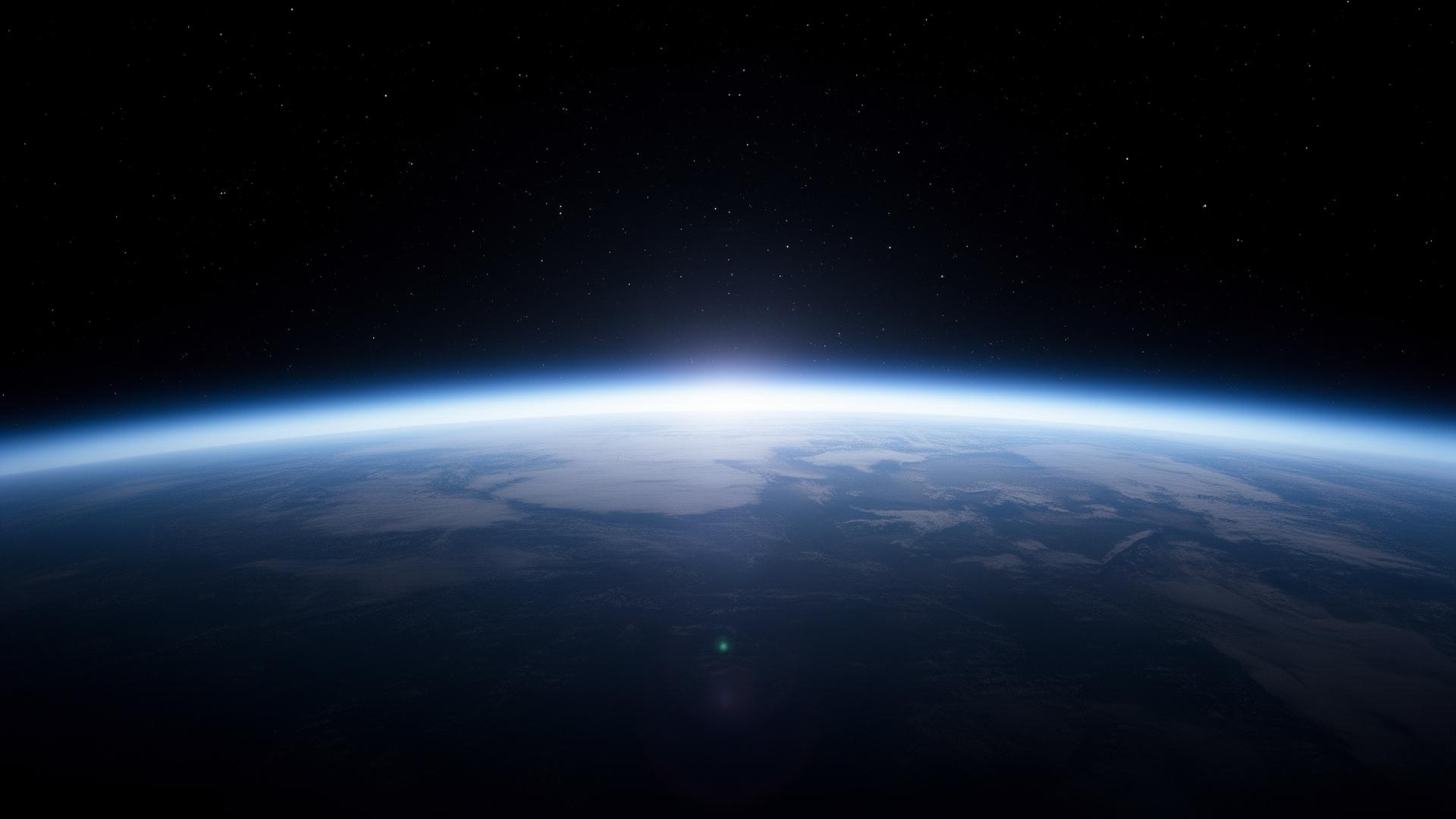 Orbital view of Earth